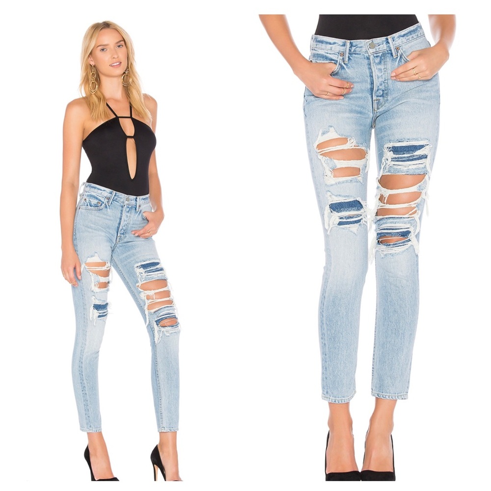 GRLFRND | Karolina High-Rise Skinny Jeans